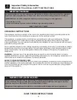 Preview for 4 page of Danby DUF206E1WDD Owner'S Use And Care Manual