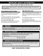 Preview for 3 page of Danby DUFM026B1WDD Owner'S Use And Care Manual