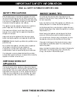 Preview for 4 page of Danby DUFM026B1WDD Owner'S Use And Care Manual