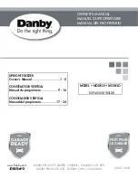 Danby DUFM060B1BSLDB Owner'S Manual preview