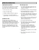 Preview for 5 page of Danby DUFM060B1BSLDB Owner'S Manual