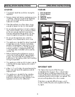 Preview for 4 page of Danby DUFM085A4TDD Owner'S Manual