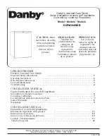 Danby DUFM304A1WDB Owner'S Use And Care Manual preview