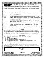 Preview for 6 page of Danby DUFM304WDB Owner'S Use And Care Manual