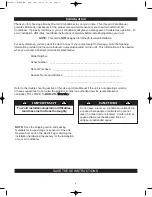 Preview for 3 page of Danby DVAC10038E Use And Care Manual