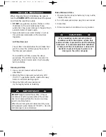 Preview for 8 page of Danby DVAC10038E Use And Care Manual