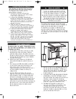 Preview for 14 page of Danby DVAC10038E Use And Care Manual