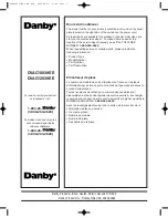 Preview for 20 page of Danby DVAC10038E Use And Care Manual