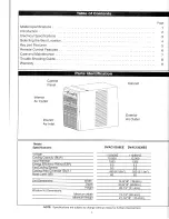 Preview for 2 page of Danby DVAC10038EE Use And Care Manual