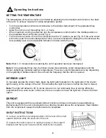 Предварительный просмотр 9 страницы Danby DWC018A1BDB Owner'S Use And Care Manual