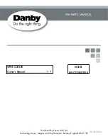 Danby DWC033KA1BDB Owner'S Manual preview