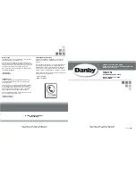 Danby DWC040A1BDB Owner'S Use And Care Manual preview