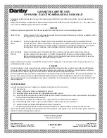 Preview for 23 page of Danby DWC040A2BDB Owner'S Use And Care Manual