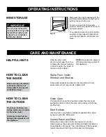 Preview for 11 page of Danby DWC040A3BSSDD Owner'S Use And Care Manual