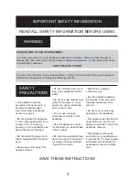 Preview for 4 page of Danby DWC1132BLSDB Owner'S Use And Care Manual