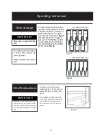 Preview for 8 page of Danby DWC1132BLSDB Owner'S Use And Care Manual