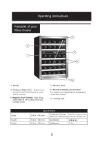 Preview for 6 page of Danby DWC113BLSDB Owner'S Manual