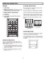 Preview for 4 page of Danby DWC114KD1BSS Owner'S Manual