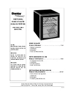 Предварительный просмотр 2 страницы Danby DWC172 Owner'S Manual