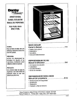 Предварительный просмотр 12 страницы Danby DWC172 Owner'S Manual