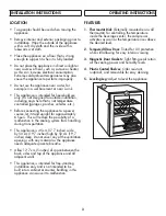 Предварительный просмотр 4 страницы Danby DWC172BLPDB Owner'S Manual