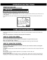 Preview for 9 page of Danby DWC310BLSDD Owner'S Use And Care Manual