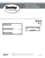 Предварительный просмотр 1 страницы Danby DWC350BLP Owner'S Manual