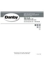 Danby DWC93BLSDB Owner'S Use And Care Manual preview