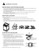 Предварительный просмотр 7 страницы Danby DWM045WDB Owner'S Use And Care Manual