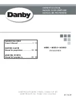 Danby DWM060WDB Owner'S Manual preview