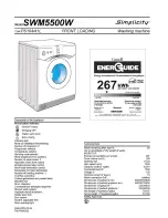 Предварительный просмотр 14 страницы Danby DWM5500W Service Manual