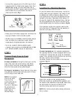 Preview for 10 page of Danby DWM99 Owner'S Manual