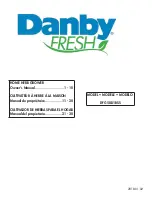 Danby Fresh DFG58D1BSS User Manual preview