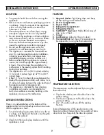 Preview for 3 page of Danby MICRO FRIDGE 4.5MF1R Owner'S Manual