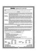 Предварительный просмотр 9 страницы Danby Millenium DCF401W Owner'S Manual