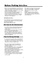 Preview for 3 page of Danby Millennium DAR482BLS Owner'S Manual