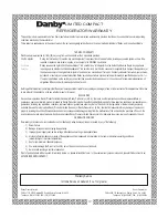 Preview for 13 page of Danby Millennium DAR482BLS Owner'S Manual