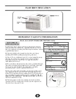 Preview for 4 page of Danby Premiere DAC15009EE Owner'S Use And Care Manual