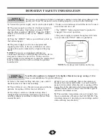 Preview for 5 page of Danby Premiere DAC15009EE Owner'S Use And Care Manual