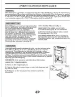 Preview for 7 page of Danby Premiere DDR30A2GP Care Manual