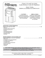 Preview for 1 page of Danby Premiere DDR50A1GP Owner'S Use And Care Manual