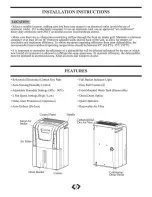 Preview for 5 page of Danby Premiere DDR50A1GP Owner'S Use And Care Manual