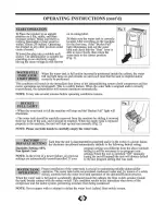 Preview for 7 page of Danby Premiere DDR60A3GP Owner'S Use And Care Manual