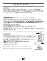 Preview for 10 page of Danby Premiere DDR7009REE Owner'S Use And Care Manual