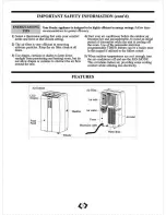 Preview for 4 page of Danby Premiere DPA100A1GP Owner'S Use And Care Manual