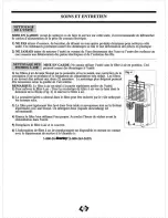 Preview for 21 page of Danby Premiere DPA100A1GP Owner'S Use And Care Manual