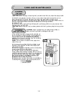 Preview for 11 page of Danby Premiere DPAC 9009 Owner'S Use And Care Manual