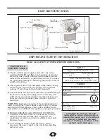 Preview for 3 page of Danby Premiere DPAC12010H Owner'S Use And Care Manual