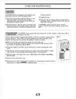 Preview for 11 page of Danby Premiere DPAC13012H Owner'S Use And Care Manual