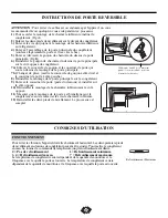 Preview for 11 page of Danby Premiere DUFM085A2WP1 Owner'S Use And Care Manual